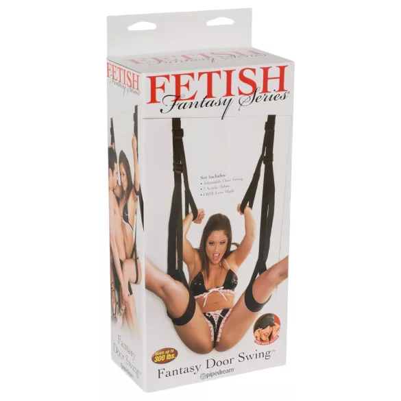 Fetish Fantasy - balançoire sexuelle de porte - noir