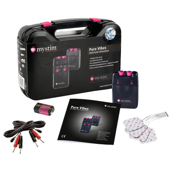 mystim Pure Vibes - kit électrothérapie analogique
