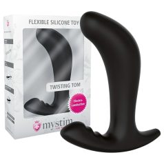 mystim Twisting Tom - dildo électro anal (noir)