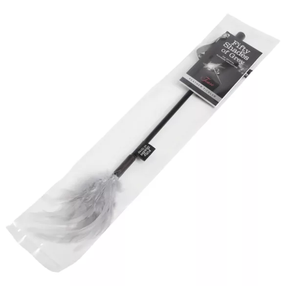 Fifty Shades of Grey - plume caressante - accessoire érotique gris