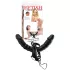 Pipedream - Godemichet double strap-on (noir) - Fetish
