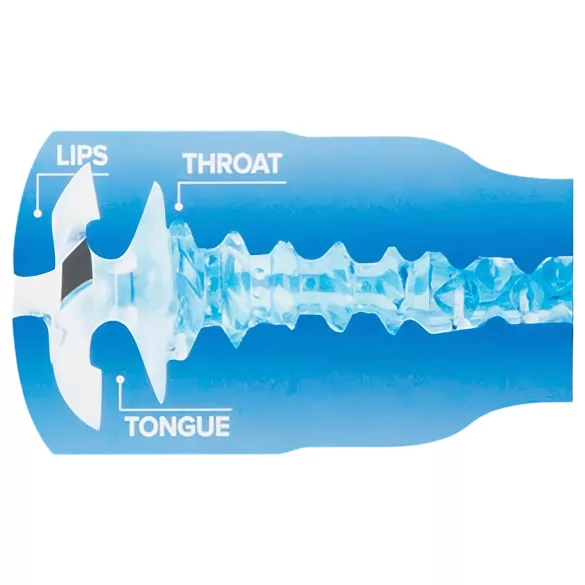 Fleshlight Turbo Thrust - masturbateur effet succion - bleu