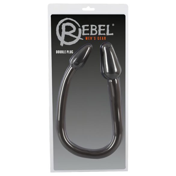 Rebel Double Plug - double plug anal (noir)
