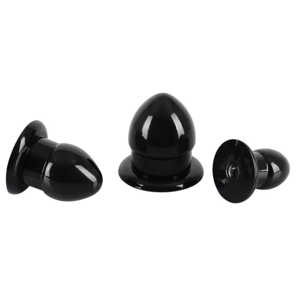 You2Toys - Stretching Plug Kit - ensemble de plugs anaux - 3 pièces (noir)
