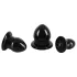 You2Toys - Stretching Plug Kit - ensemble de plugs anaux - 3 pièces (noir)