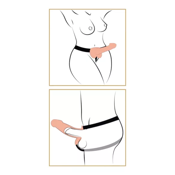 Pipedream - Fetish Strap-on 9 - gode-ceinture (chair)