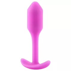   b-Vibe Snug Plug 1 - plug anal avec poids interne (55 g, rose)