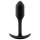 b-vibe Snug Plug 1 - plug anal lesté (55g) - noir