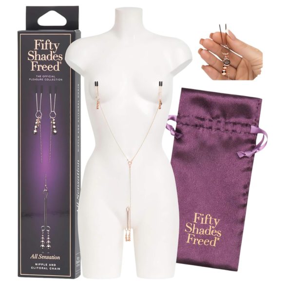 Pince-seins et pubis All Sensation - Cinquante nuances de liberté