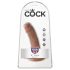 King Cock 6 gode marron (15 cm)