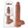 King Cock 25 cm dildo réaliste - brun