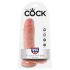 Dildo King Cock 20 cm naturel