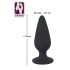 Plug anal Black Velvet - 40g (noir)
