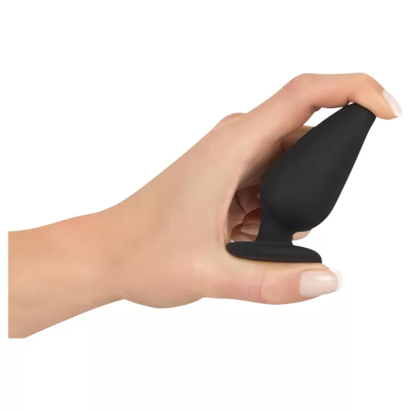 Black Velvets Heavy - plug anal 75 g (noir)