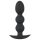 Plug anal à boules Black Velvet Heavy - 145g (noir)