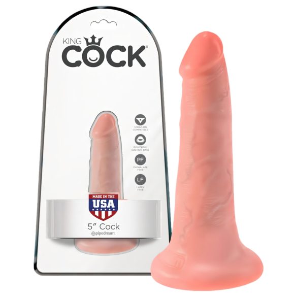 King Cock 5 Gode (13 cm) - Naturel