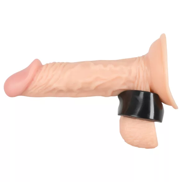 Rebel Ball - cockring et étireur de testicules - silicone noir