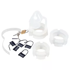 You2Toys - Cage de chasteté pénis - silicone - blanc