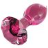 Icicles No. 79 - plug anal en verre conique (rose)