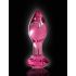 Icicles No. 79 - plug anal en verre conique (rose)