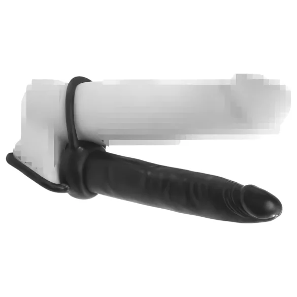 Pipedream Analfantasy Double Trouble - gode anal double à harnais (noir)