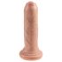 King Cock 6 - dildo réaliste (15 cm) - naturel