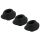 Ensemble d'embouts de remplacement Womanizer Premium S - noir (3 pièces)