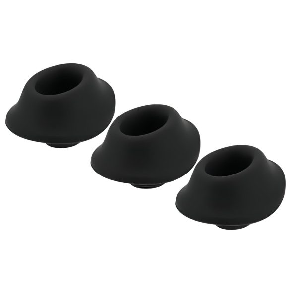 Ensemble d'embouts de remplacement Womanizer Premium S - noir (3 pièces)
