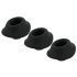 Ensemble d'embouts de remplacement Womanizer Premium S - noir (3 pièces)