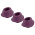 Ensemble de cloches d'aspiration pour Womanizer Classic M - violet (3 pièces)