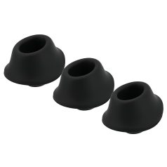   Ensemble de cloches de rechange Womanizer Premium M - noir (3 pièces)
