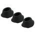 Kit de têtes Womanizer Premium M - noir (3 pièces)