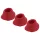 Womanizer - embouts de rechange Premium M - rouge - lot de 3