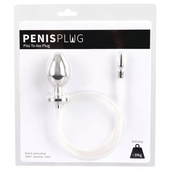 You2Toys - Plug Piss to Ass - plug anal creux avec dilatateur urétral