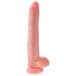 King Cock grand dildo 35cm naturel
