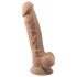 Silexd 7 - dildo ventouse 17,5cm (naturel)