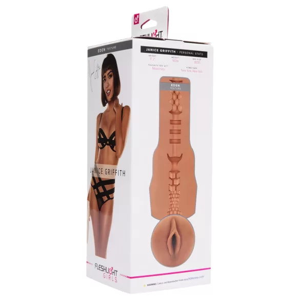 Fleshlight - Masturbateur vagin réaliste Janice Griffith Eden - silicone