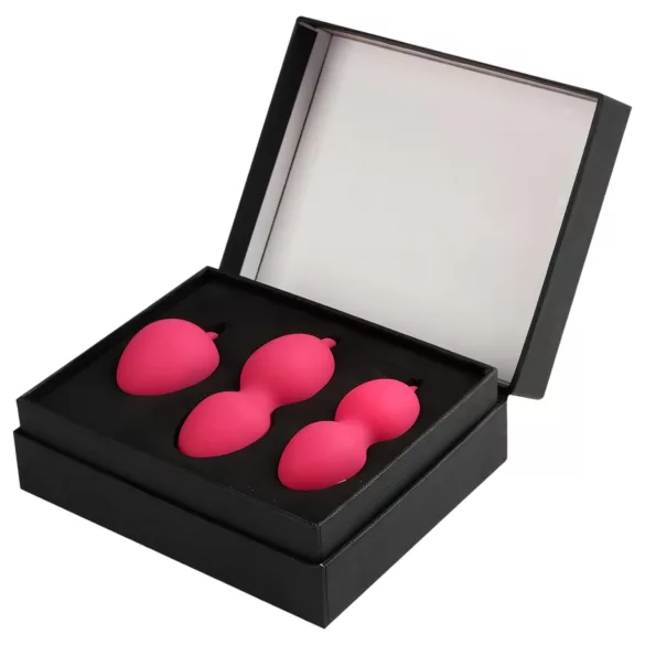 Svakom Nova - Boules de geisha 3 pièces - silicone rouge