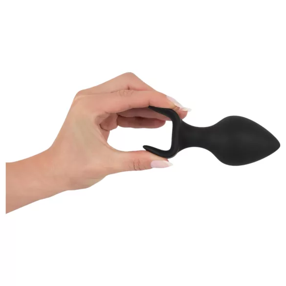 Black Velvets - set de plugs anaux en silicone (3 pièces, noir)