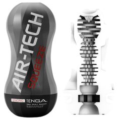 TENGA Air-Tech Squeeze Strong - Masturbateur à succion (noir)   TENGA Air-Tech Squeeze Strong - Masturbateur à succion (noir)