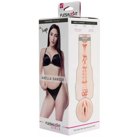 Fleshlight - masturbateur vagin réaliste Abella Danger - silicone