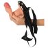 Realistixxx Strap-on - godemiché creux à fixer (naturel)