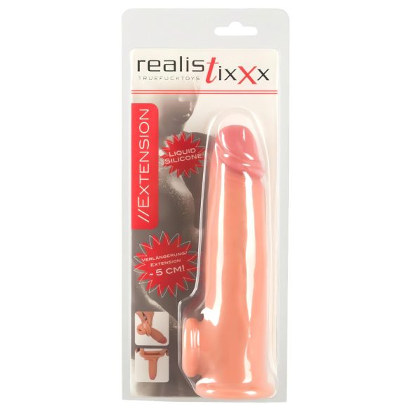 Realistixxx - Extenseur à anneau pénien - 19cm (naturel)