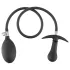 You2Toys - plug anal à billes gonflable - silicone noir