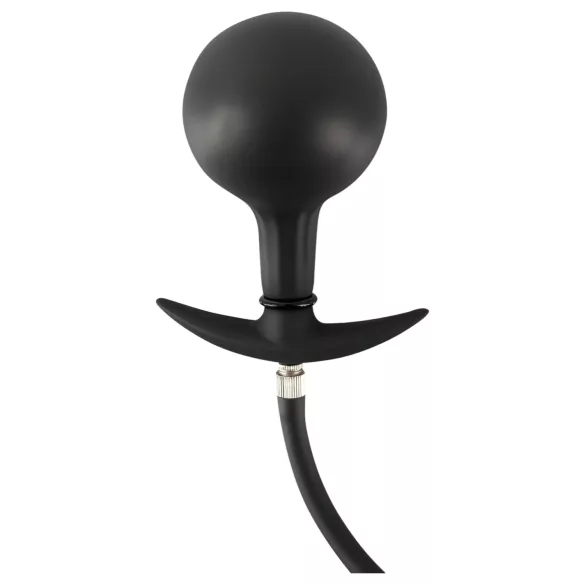 You2Toys - plug anal à billes gonflable - silicone noir