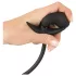 You2Toys - plug anal à billes gonflable - silicone noir