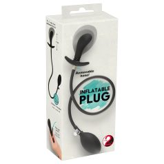 You2Toys - plug anal dilatable à pompe (noir)