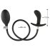 You2Toys - plug anal dilatable à pompe (noir)
