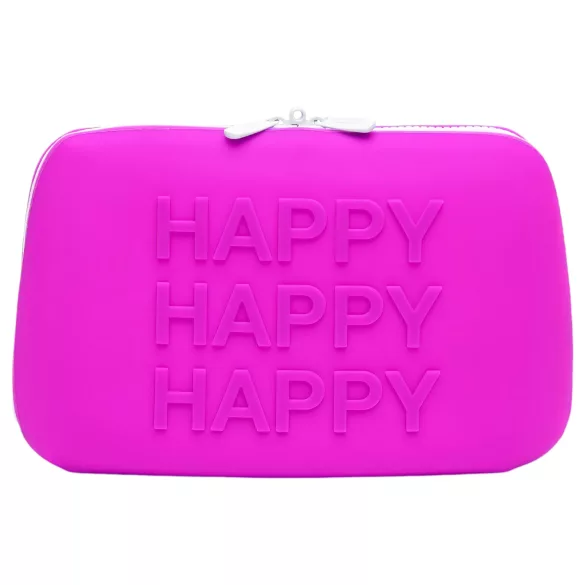 Happyrabbit - trousse rangement sextoy - grande - violet