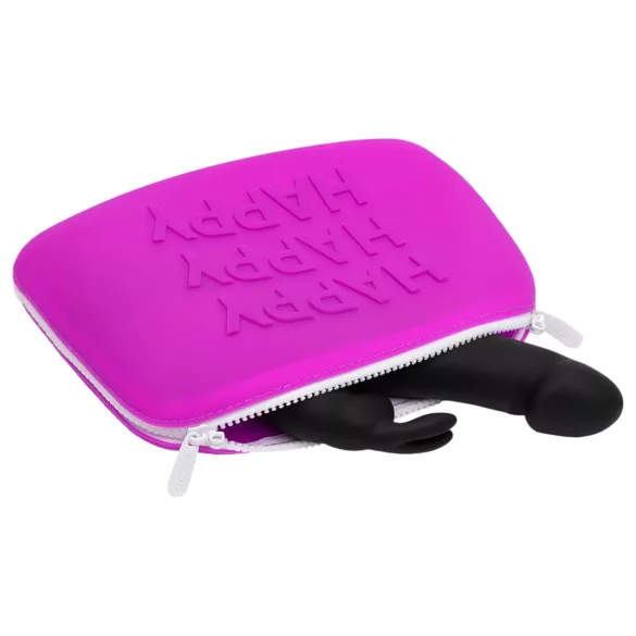 Happyrabbit - trousse rangement sextoy - grande - violet